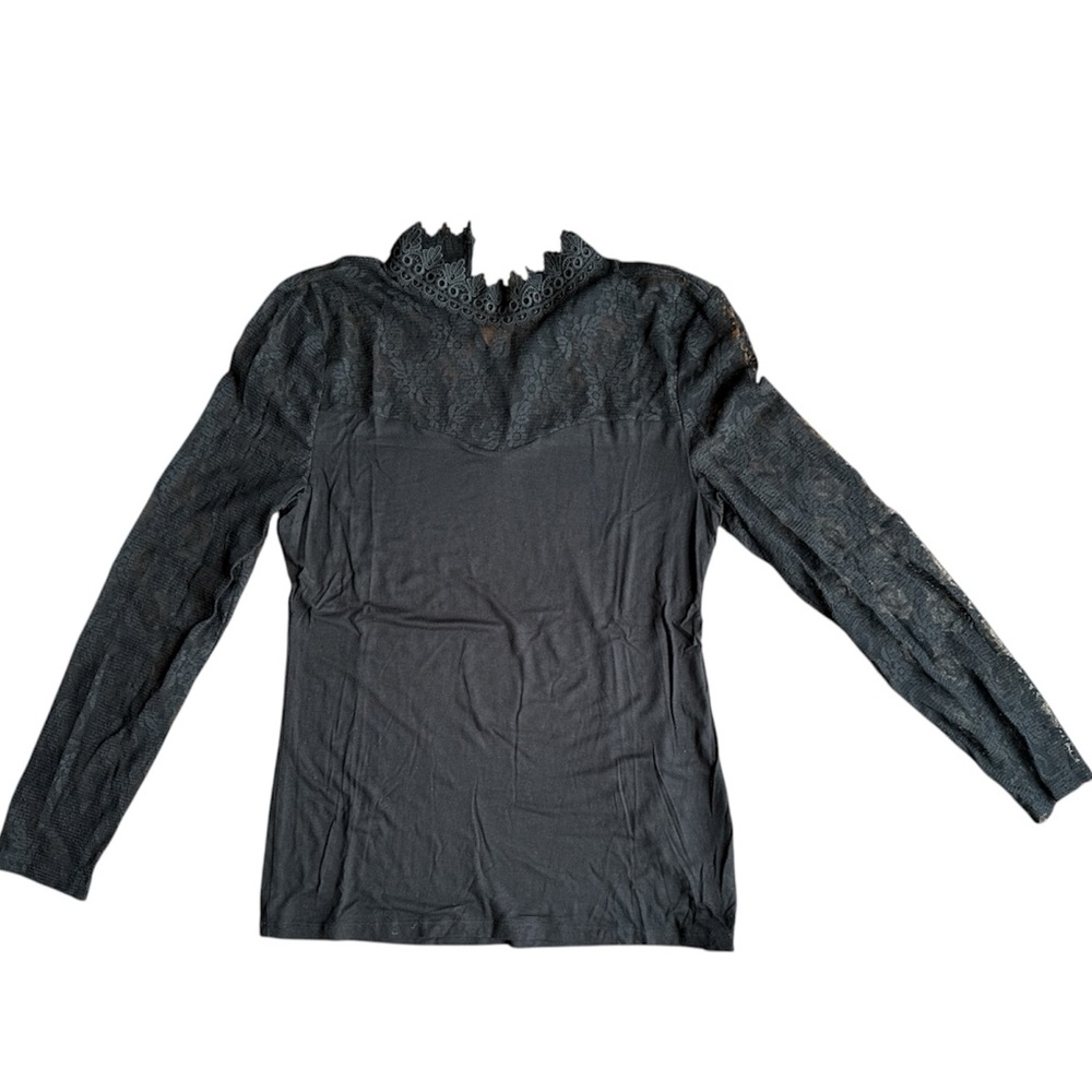 Inc. Elegant Black Lace Women's Top